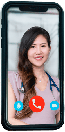 Raffles Medical doctors teleconsult on Raffles Connect